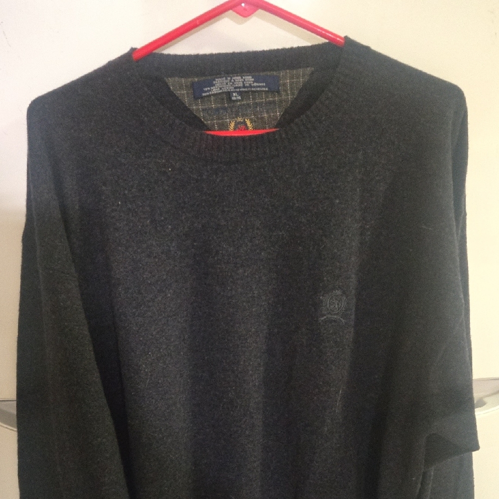 Tommy Hilfiger Charcoal Crewneck Sweater